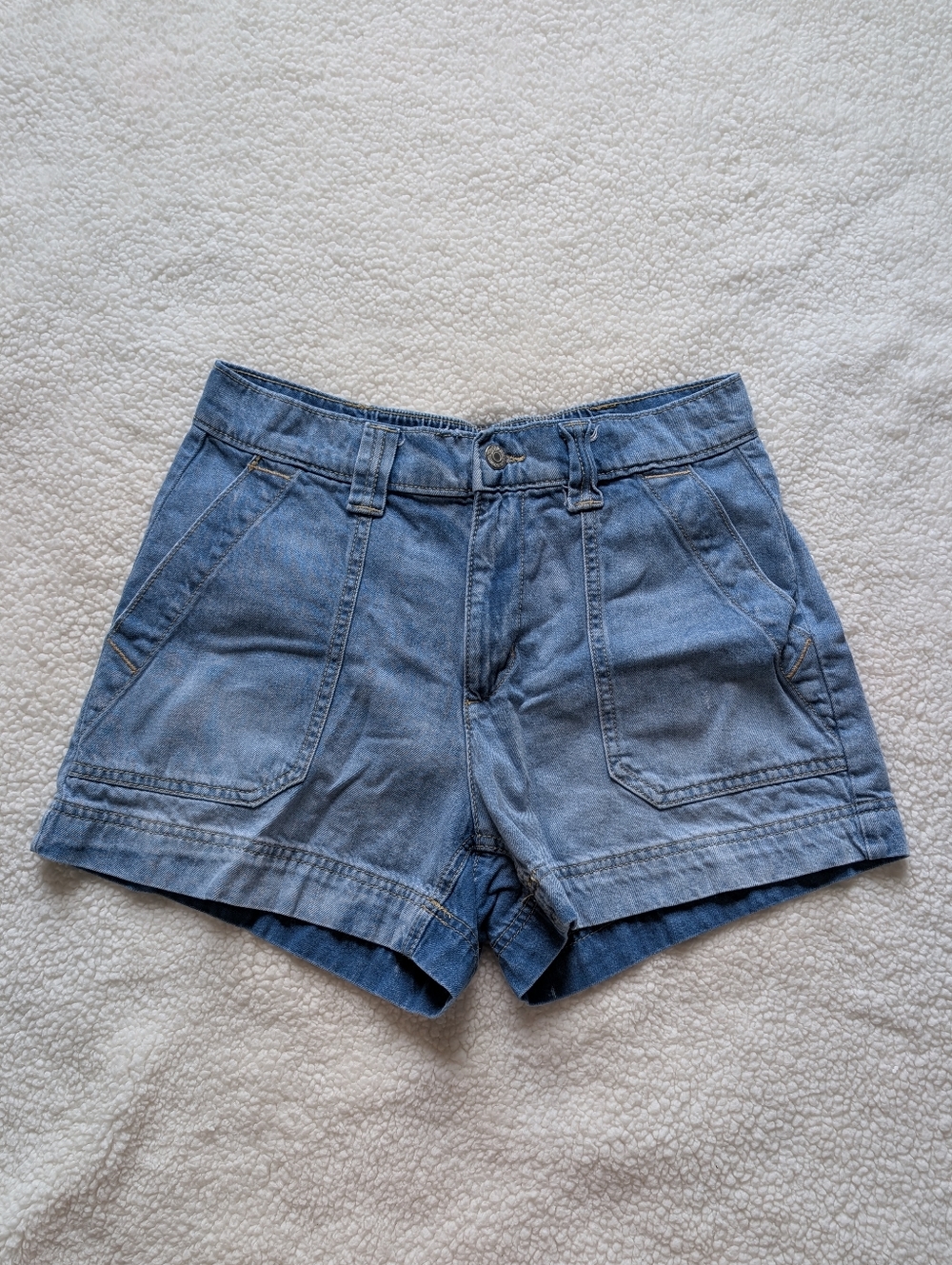 EUC Old Navy OG High Rise Chino denim cotton shorts